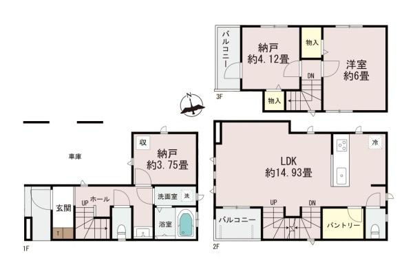 横浜市西区東久保町の新築一戸建