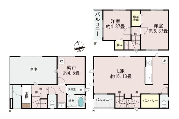 横浜市西区東久保町の新築一戸建