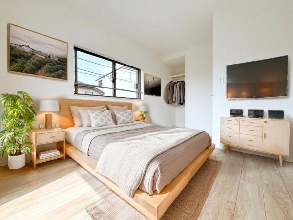 横浜市都筑区東山田町の中古一戸建の寝室