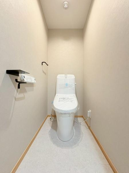 ライオンズマンション湘南秋谷のトイレ|いつも綺麗に清潔に！ウォッシュレット付きトイレです。