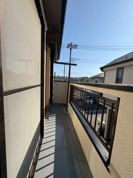横浜市戸塚区南舞岡３丁目の中古一戸建のバルコニー