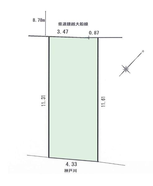 鎌倉市腰越３丁目の売地