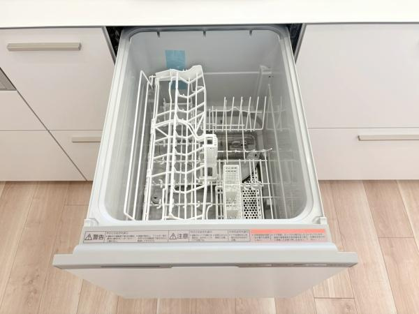 ココタウンヒルトップマリーナのキッチン|ビルトイン食洗器・毎日の食器洗いに大活躍。