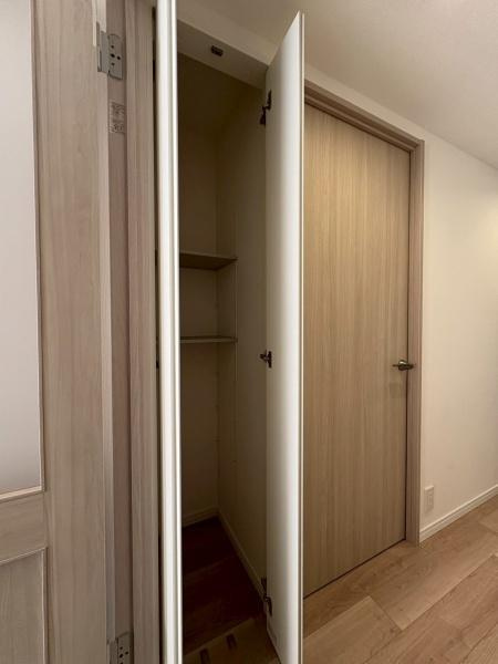 ココタウンヒルトップマリーナの収納|廊下収納です。