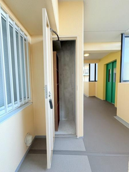 ココタウンヒルトップマリーナの収納|玄関トランクルーム