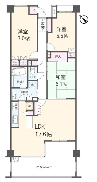 アデニウム葉山一色の間取り