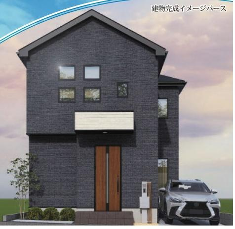 横浜市港南区芹が谷１丁目の新築一戸建の完成予想図