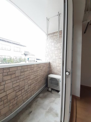 プリムローズⅠのバルコニー|陽当たり良好なバルコニーです