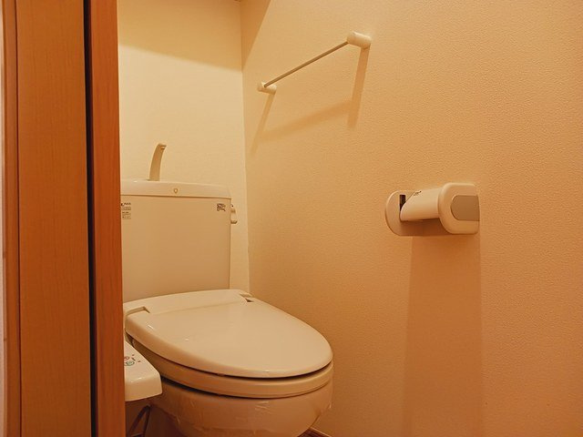 グロワールＥのトイレ|落ち着いた色調のトイレです