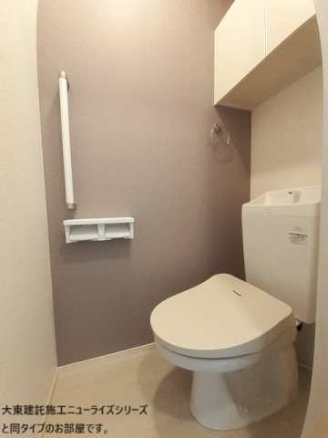 リバティ　Ⅰのトイレ|落ち着いたトイレです