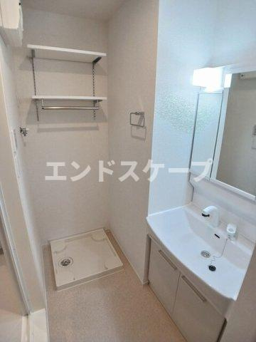 プリムガーデン　Ⅱの洗面所|高崎、前橋のお部屋探しはエンドスケープまで！お客様の理想お聞かせ下さい♪