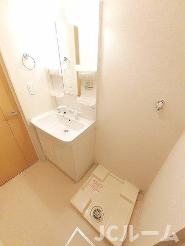 フォーピュア 西城の洗面所