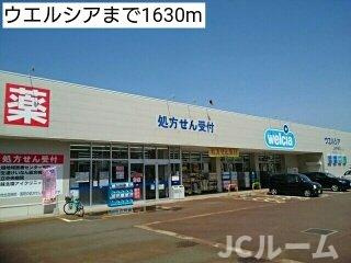 カリーノ Ｂの周辺|ウエルシアまで1630m