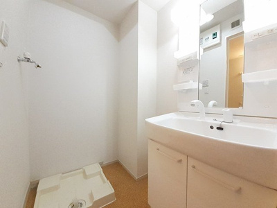 【洗面所】 | グラース・プロムナードＢ