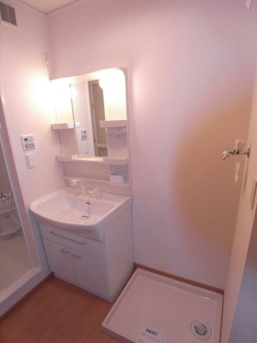 ソレイユⅡの洗面所