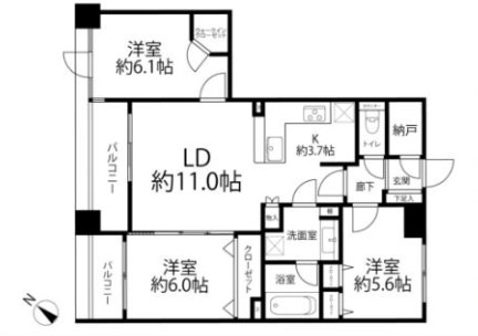 【間取り】 | ★仲介手数料無料★ エストグランディール横濱関内 | 仲介手数料無料！お問合せ下さい/080-7058-7312 