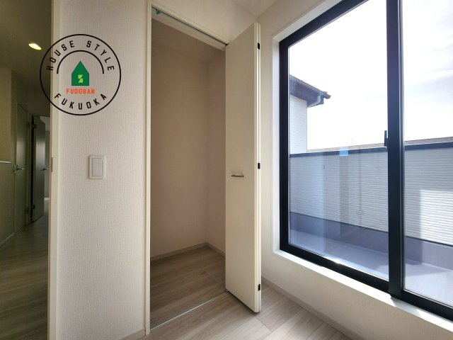 福岡市西区太郎丸2丁目第1-2棟（1号棟）　の内観：施工例|収納には困りません。