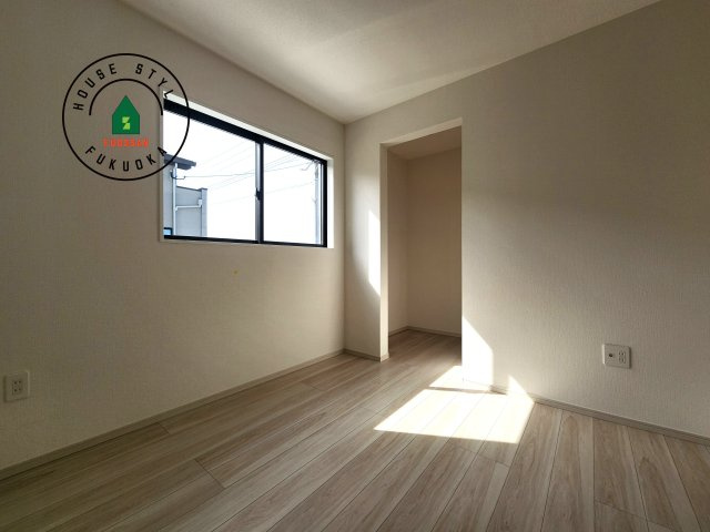 福岡市西区太郎丸2丁目第1-2棟（1号棟）　の内観：施工例|将来的に、琉球畳を引きまして和室風にすることも可能です。