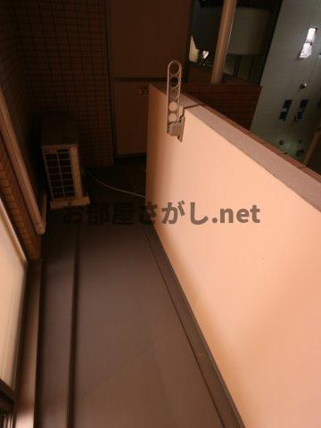 スカイコート神田第3のバルコニー