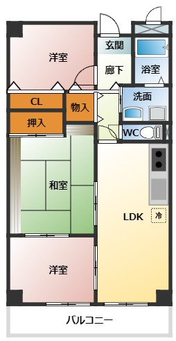 【間取り】 | エテルノ・フェンテ