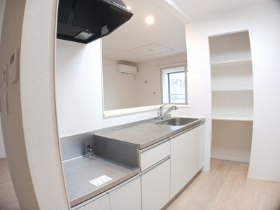 【キッチン】 | のぞみ | コンパクトなキッチンで掃除もラクラク