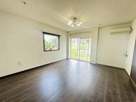 【リフォーム!】芳賀郡益子町　中古戸建の居間・リビング