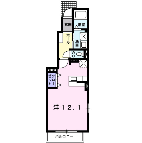 メモリア　イルミナンテの間取り
