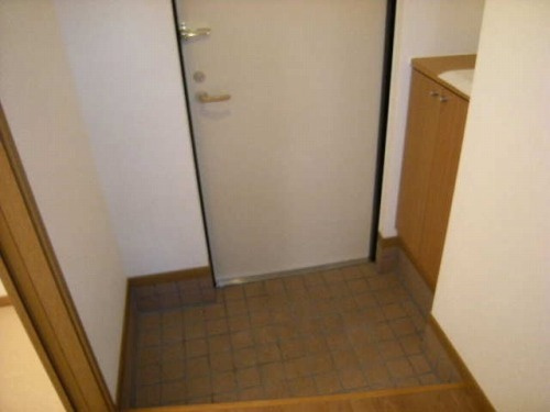 アンソレイエの玄関