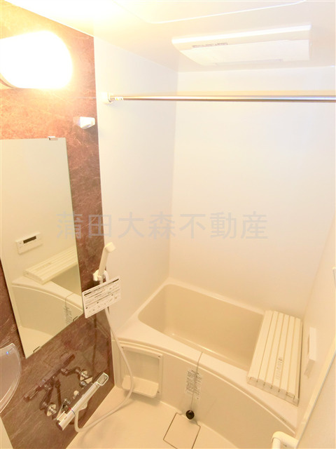 ロータス平和島イーストの浴室|浴室乾燥機と追焚付きバスルーム　お風呂