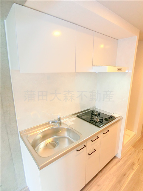 ロータス平和島イーストのキッチン|2口ガスシステムキッチン