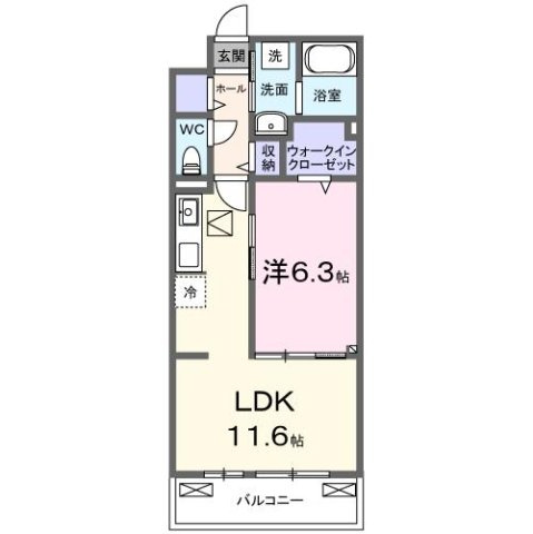 【間取り】 | トロワ・ブランシュ・港町