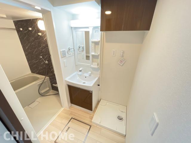 リアン・Ⅲの洗面所|洗髪洗面化粧台（イメージ）
他社様掲載物件もまとめてご紹介、ご案内可能です(^^)/同型タイプ