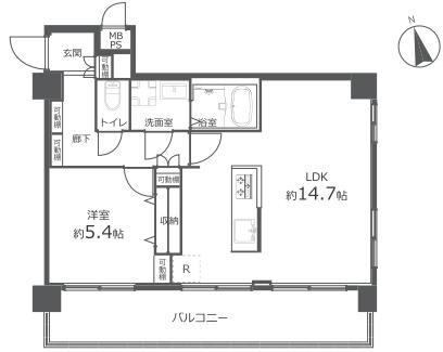 ライオンズマンション新富町