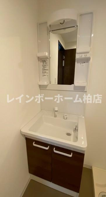 ＼＼【LINE連絡可】接客・申込・契約すべてオンライン完結可／／の洗面所|同施工。参考写真。