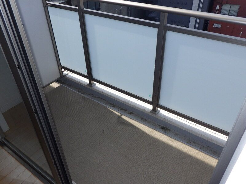 レジデンスダイキのバルコニー