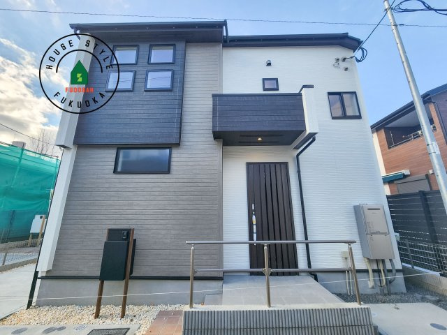 福岡市城南区荒江1丁目第1-2棟（1号棟）の外観：施工例|デザイン性のある外観です。