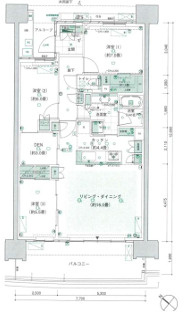 Park Village A棟 2階の画像