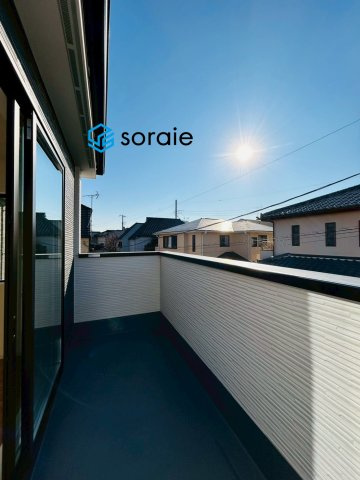 川越市的場19期　新築戸建のバルコニー