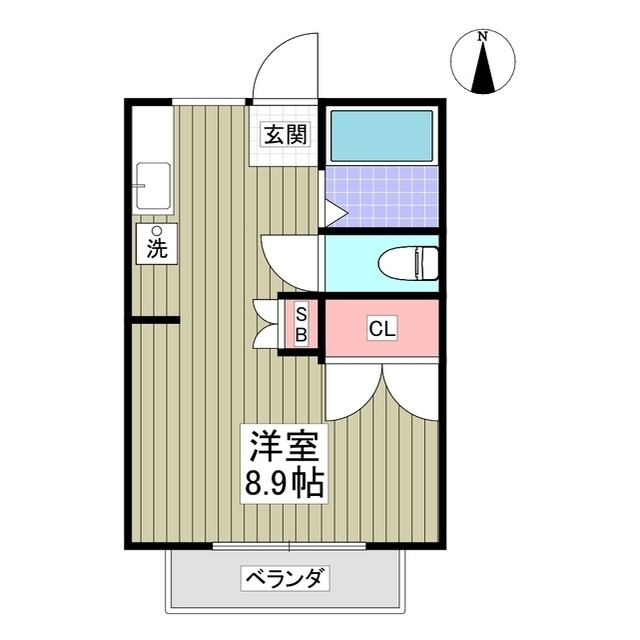 ニッコウB棟の間取り
