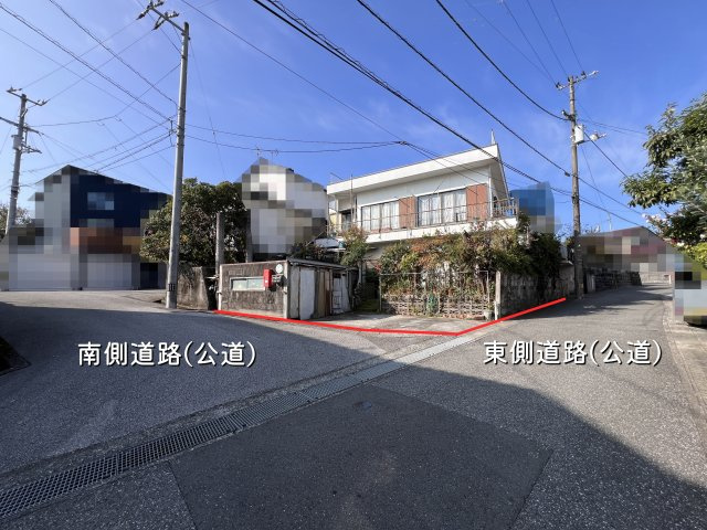 【前面道路含む現地写真】 | 高知市西塚ノ原