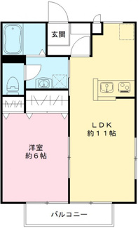 【間取り】 | プルミエール野澤　Ａ