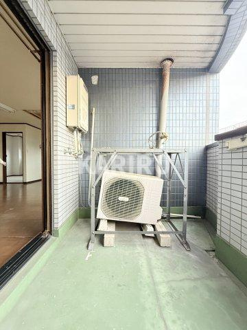 松永マンションのバルコニー