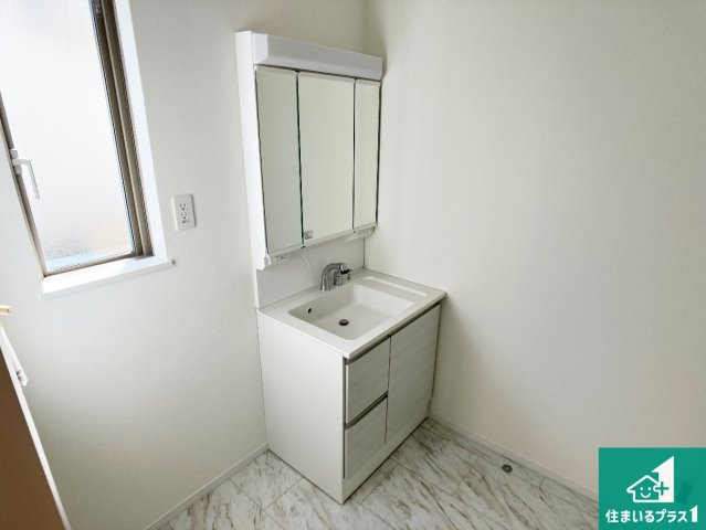 明石市大久保町大久保町　新築一戸建ての外観|周辺は落ち着いた街並みの住宅地！子育てがしやすい住環境です！まだ未完成ですが、現地でしかわからない事もございます。是非一度ご覧ください。