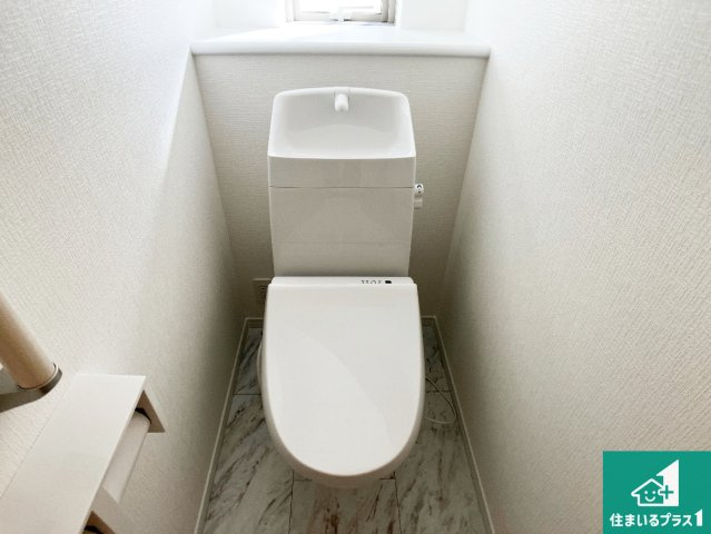 明石市大久保町大久保町　新築一戸建ての外観|周辺は落ち着いた街並みの住宅地！子育てがしやすい住環境です！まだ未完成ですが、現地でしかわからない事もございます。是非一度ご覧ください。