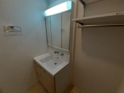 【洗面所】 | ハイドレンジア | 忙しい朝には欠かせない洗面所です