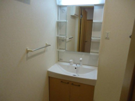 洗髪洗面化粧台