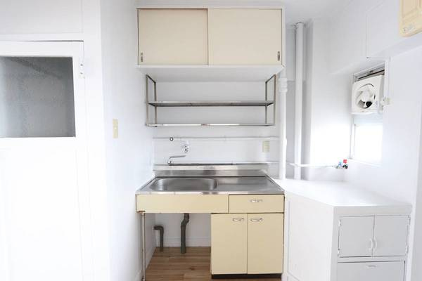 ビレッジハウス名東2号棟のキッチン|ビレッジハウスの同一物件・同一タイプの間取りの写真です