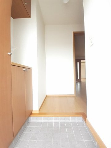 サンリットＡの玄関