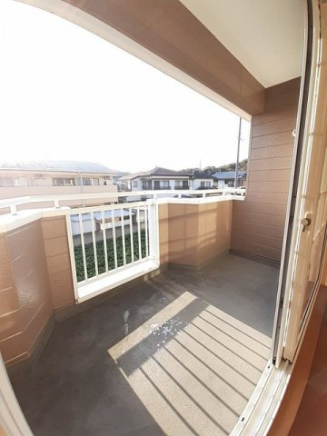 フィールドビーチ１のバルコニー