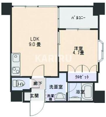 リヴクレール鴫野の間取り